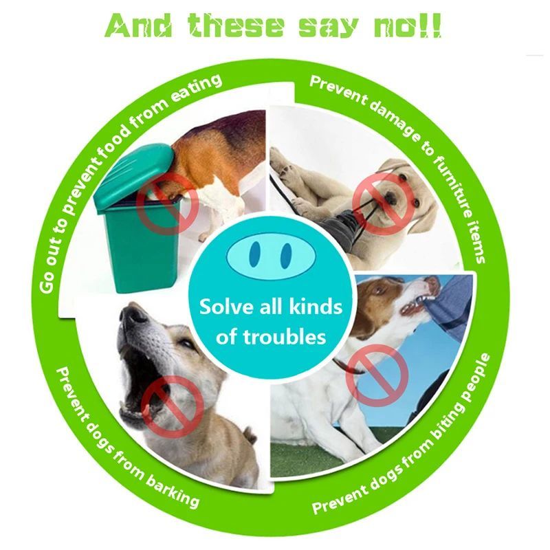 Dog Anti-bite Mouth Cover For Long Mouth Pet Piggy Mouth Cover Anti-bite Pet Training Daily Use Pet Accessories